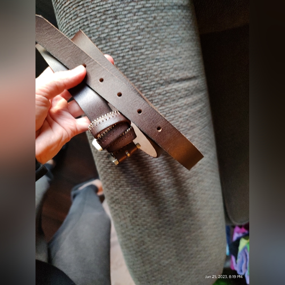 Time & Tru Brown Belt - 2x